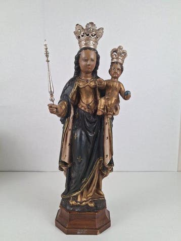 Beeld, Vintige - 46 cm - Hars