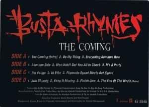 Busta Rhymes - The Coming Rare U.S.A. PROMO Pressing - LP, Nieuw in verpakking