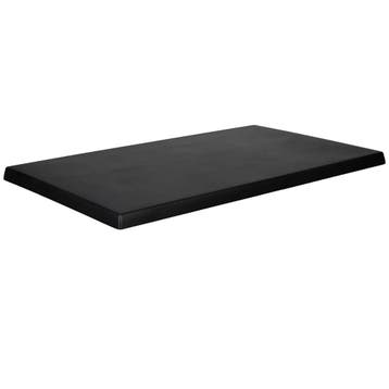 Tafelblad | Zwart | In-/Outdoor | 700x1200x30(h)mm Werzalit, Verzenden, Nieuw in verpakking