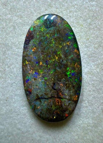 Opaal Cabochon - Hoogte: 21 mm - Breedte: 12 mm- 0.95 g -