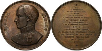 Brons medaille 1843 Eisenbahnen, Verzenden