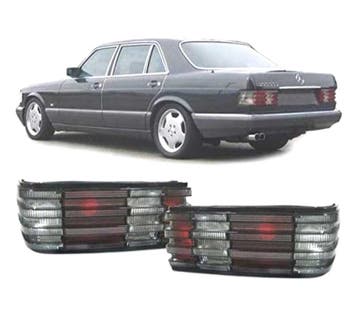 FEUX ARRIÈRE MERCEDES CLASSE S W126 80-91 BLANC OPAQUE, Verzenden