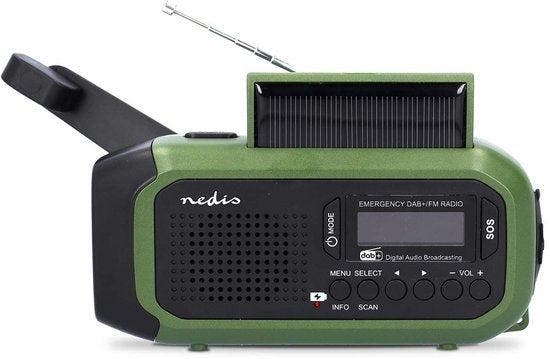 Nedis Noodradio - Draagbaar Model - DAB+ / FM - Batterij Gev, Maison & Meubles, Accessoires pour la Maison | Autre, Envoi