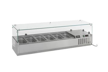 Opzetkoelvitrine | 5x 1/4 GN | +2°C/+8°C |, Verzenden