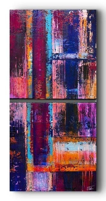 Cristina Talea - TRACES OF TIME 2 panels