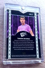 2024 Leaf Carlos Alcaraz Purple Lava PressPass 1/1 Enige, Verzamelen, Nieuw