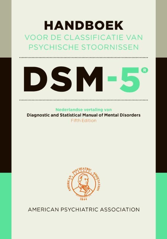 DSM-5 / DSM-5 9789089532220, Boeken, Psychologie, Gelezen, Verzenden