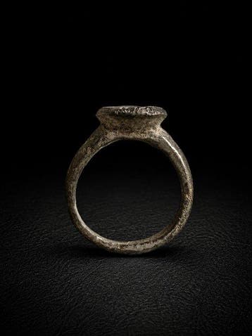 Islamitisch Brons Ring - 10e tot 13e eeuw na Christus
