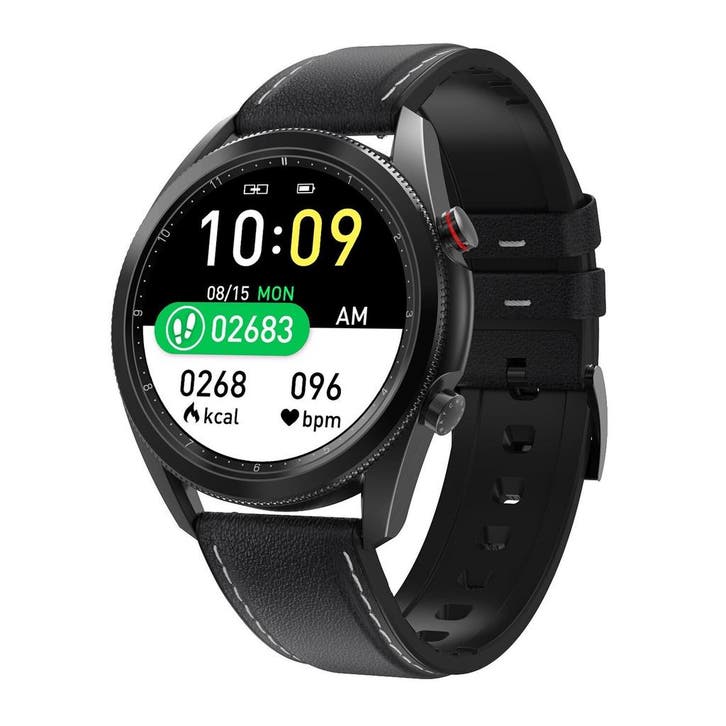 DrPhone ModelX3 - Smartwatch voor Mannen - 1.28inch IP67, Handtassen en Accessoires, Smartwatches, Nieuw, Verzenden