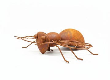 Bee - Beeldje - Staal