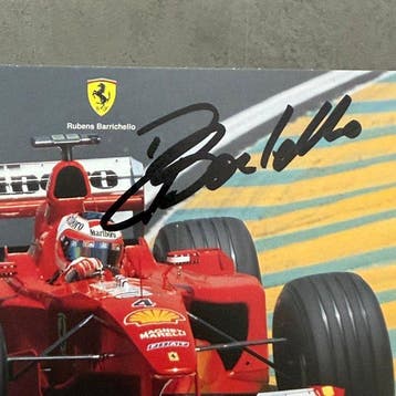 Ferrari - Rubens Barrichello - 2000 - Fancard