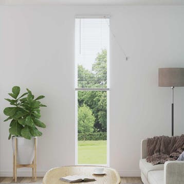 vidaXL Venetiaanse jaloezie Wit 213 x 60 cm 25 mm PVC, Verzenden, Nieuw