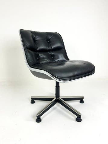 Knoll - Charles Pollock - Executive Chair - Stoel - Metaal,
