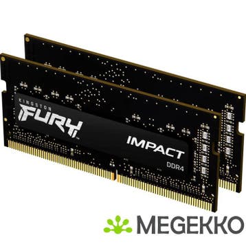 Kingston DDR4 SODIMM FURY Impact 2x8GB 3200, Computers en Software, Verzenden, Nieuw