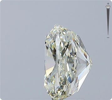 1 pcs Diamant (Natuurlijk) - 2.03 ct - Cushion - K - SI1 -