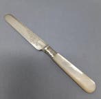 Ontbijtservies - Verzilverd, Zilver, parelmoer, Glas, Antiquités & Art