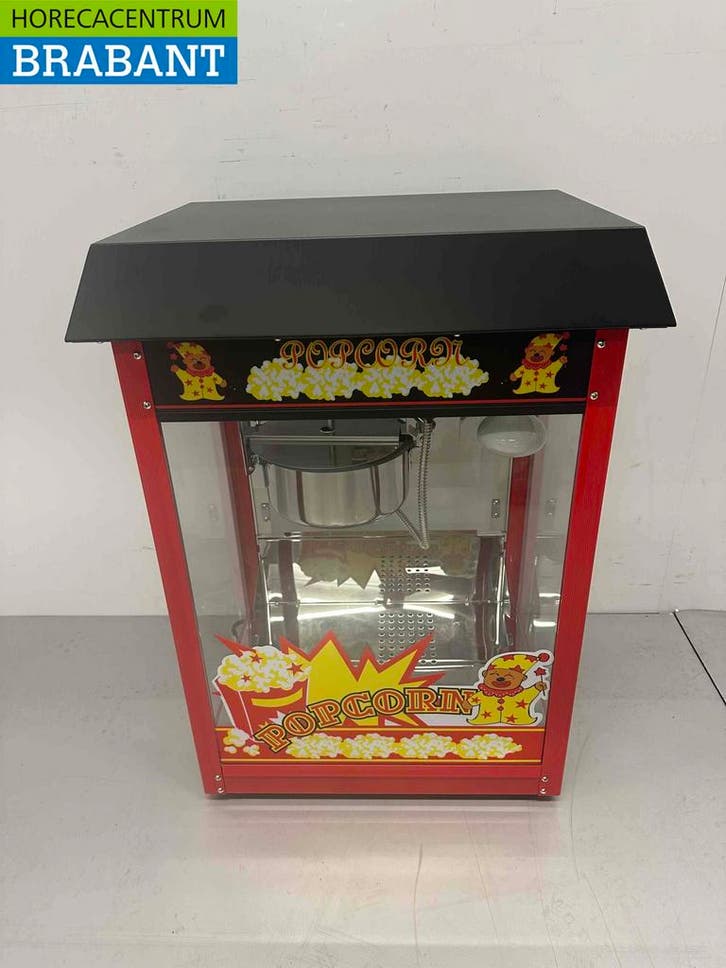 Machine à pop-corn de luxe Machine à pop-corn noire 230V, Articles professionnels, Horeca | Équipement de cuisine, Envoi