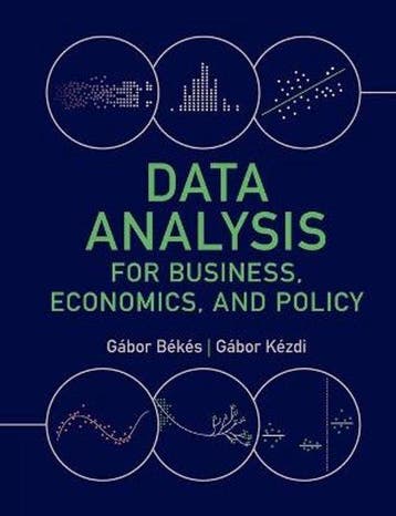 Data Analysis for Business, Economics, and Policy, Verzenden, GÁBor BÉKÉS