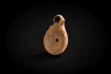 Oud-Romeins terracotta lucerne - 3 cm