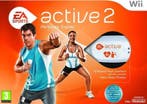 EA Sports Active 2 Personal Trainer + Sensoren in Doos, Ophalen of Verzenden, Zo goed als nieuw