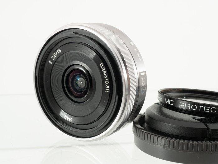 Sony E 2,8/16mm SEL16F28 Pancake lens Prime lens, TV, Hi-fi & Vidéo, Appareils photo numériques