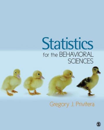 Statistics for the Behavioral Sciences 9781412969314, Boeken, Verzenden, Zo goed als nieuw, Privitera