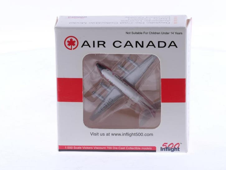 Schaal 1:500 Inflight500 IF5701001 Vickers Viscount 7000..., Hobby & Loisirs créatifs, Modélisme | Avions & Hélicoptères, Enlèvement ou Envoi