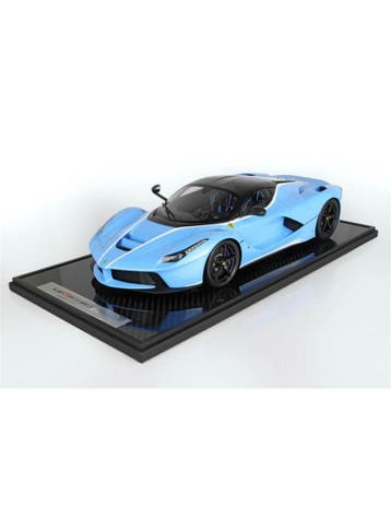 2013 FERRARI LAFERRARI TAILOR MADE BABY BLUE BBR MODELAUTO.., Ophalen of Verzenden