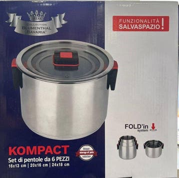 Blumenthal Bavaria - Kookpottenset (6) - Staal