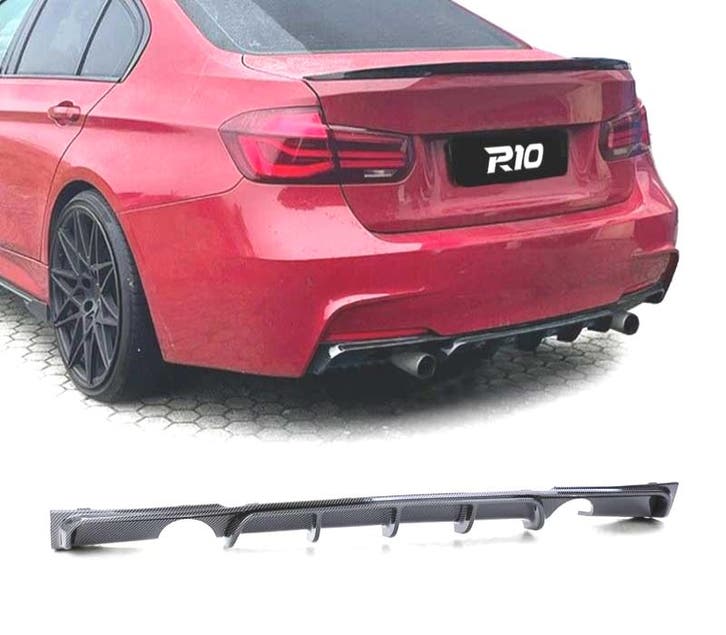 Diffuseur Pour Bmw F30 F31 11-15 Look M-Performance Carbone, Autos : Pièces & Accessoires, Carrosserie & Tôlerie, Envoi