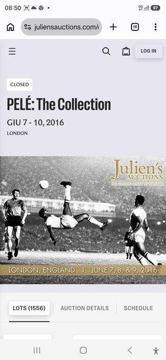 Calcio - Pelé - 1971 - Trofee/beker, Nieuw