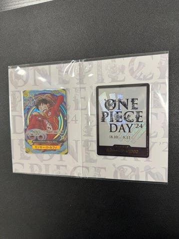 One Piece - 1 Verzegelde kaart - ONE PIECE DAY24- Premium, Nieuw
