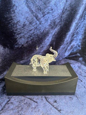 Swarovski - Beeldje - Elephant baby - 191371 - Box +