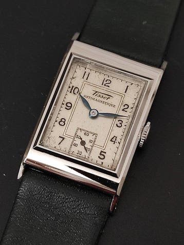 Tissot - Art Deco - year 1939 - Zonder minimumprijs -