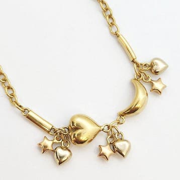 Bracelet - 18 carats Or jaune, Or blanc, Or rose