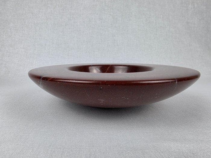 Tafelmiddenstuk - Marmo Rosso di Levanto - Sculpturaal, Antiquités & Art, Curiosités & Brocante