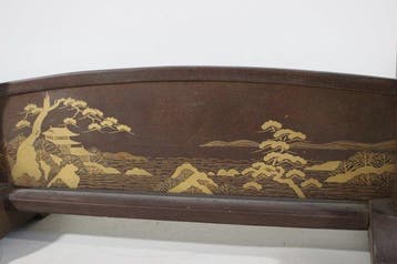 Zwaard - Hout - P3-105 Gold Makie Katana Kake (sword rack) -