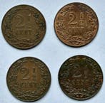 Nederland. Wilhelmina. 2 1/2 Cent 1903 t/m 1906 (Zonder