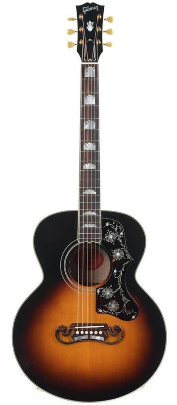 Gibson Custom J200 Parlor Vintage Sunburst #22375049, Verzenden