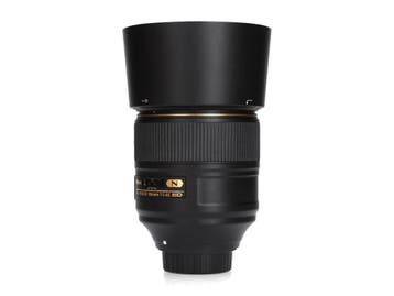Nikon AF-S 105mm f/1.4E ED - 1 jaar garantie, Ophalen of Verzenden, Zo goed als nieuw