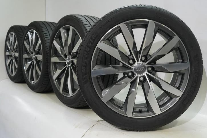 Audi A4 S4 B9 8W 18 inch velgen Michelin Zomerbanden Origine, Auto-onderdelen, Banden en Velgen, Ophalen of Verzenden