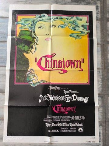 Roman Polanski - Chinatown Jack Nicholson Faye Dunaway -