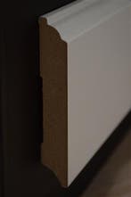 Oppio Witte folieplint Praag 15x70x2400mm, Ophalen of Verzenden, Nieuw
