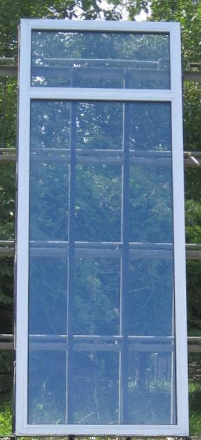aluminium raam , chassis , venster 100 x 261, Doe-het-zelf en Bouw, Raamkozijnen en Schuifdeuren, 75 tot 150 cm, Gebruikt, Raamkozijn