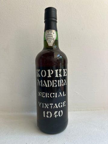 1940 Justino Henriques, Kopke Madeira Sercial - Madère, Collections