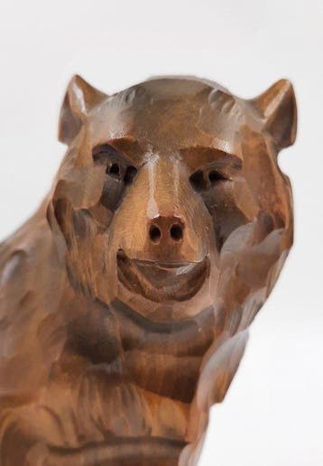 Dolinskij - Sculpture, Stile Foresta Nera - 20 cm - Bouleau