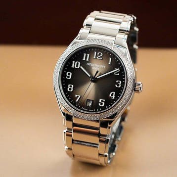 Patek Philippe - Twenty~4 Diamond Bezel Grey Dial -