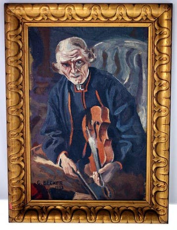 G. Becker (XX) - The Violin Priest