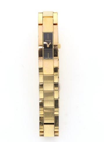 Gucci - 4600 Series Rectangle Face (Integrated Bangle/Link), Nieuw