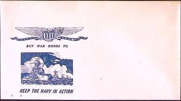 Amerikaanse envelop WWII (lijst optie), Verzenden